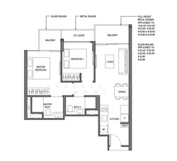 Parc Komo (D17), Apartment #543449701